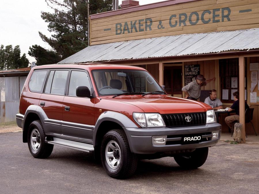 Toyota Land Cruiser Prado 90 GXL 5-Door (AU) '1999